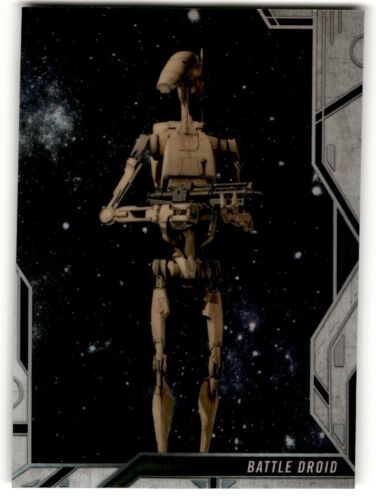 2018 Topps Star Wars Finest Droids Battle Droid #DV-4 - Picture 1 of 2