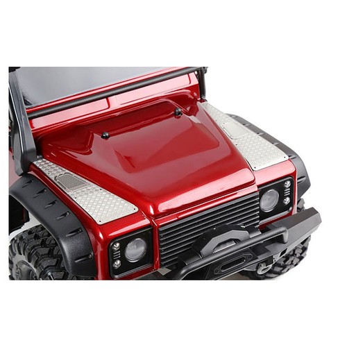 Juego de capó de placa de deslizamiento de metal para coche modelo Traxxas TRX4 Defender W016 - Imagen 5 de 6