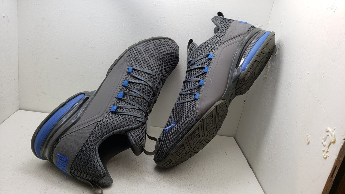 Puma Mens Axelion Spark (193481-02) Gray Running Walking