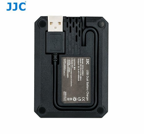 JJC DCH-NPW126 USB Dual Battery Charger for Fujifilm NP-W126/NP-W126S B-NPW126 - Picture 7 of 8