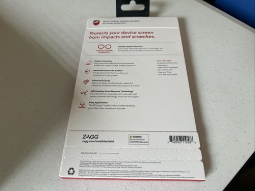 Invisible Shield Screen Protector for Samsung Galaxy Note 10 Anti-Shatter As Is - Zdjęcie 2 z 2