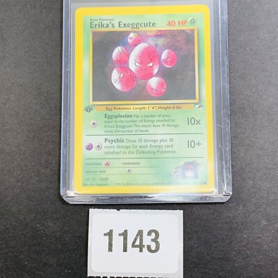 1st Edition Erika's Exeggcute - 77/132 - Near Mint Gym Heroes