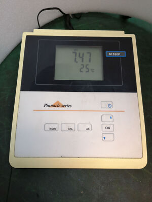 い 12826 PINNACLE SYSTEMS PH METER W/ ARM PH/MV & TEMP MODES, 2 PT