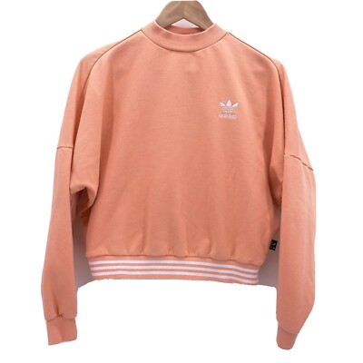 Adidas Pharrell Williams Womens Small Sweatshirt HU Hiking Pullover Peach 