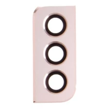 Glass Camera Lens with Bezel Back for Samsung Galaxy S21 Pink Replacement Part