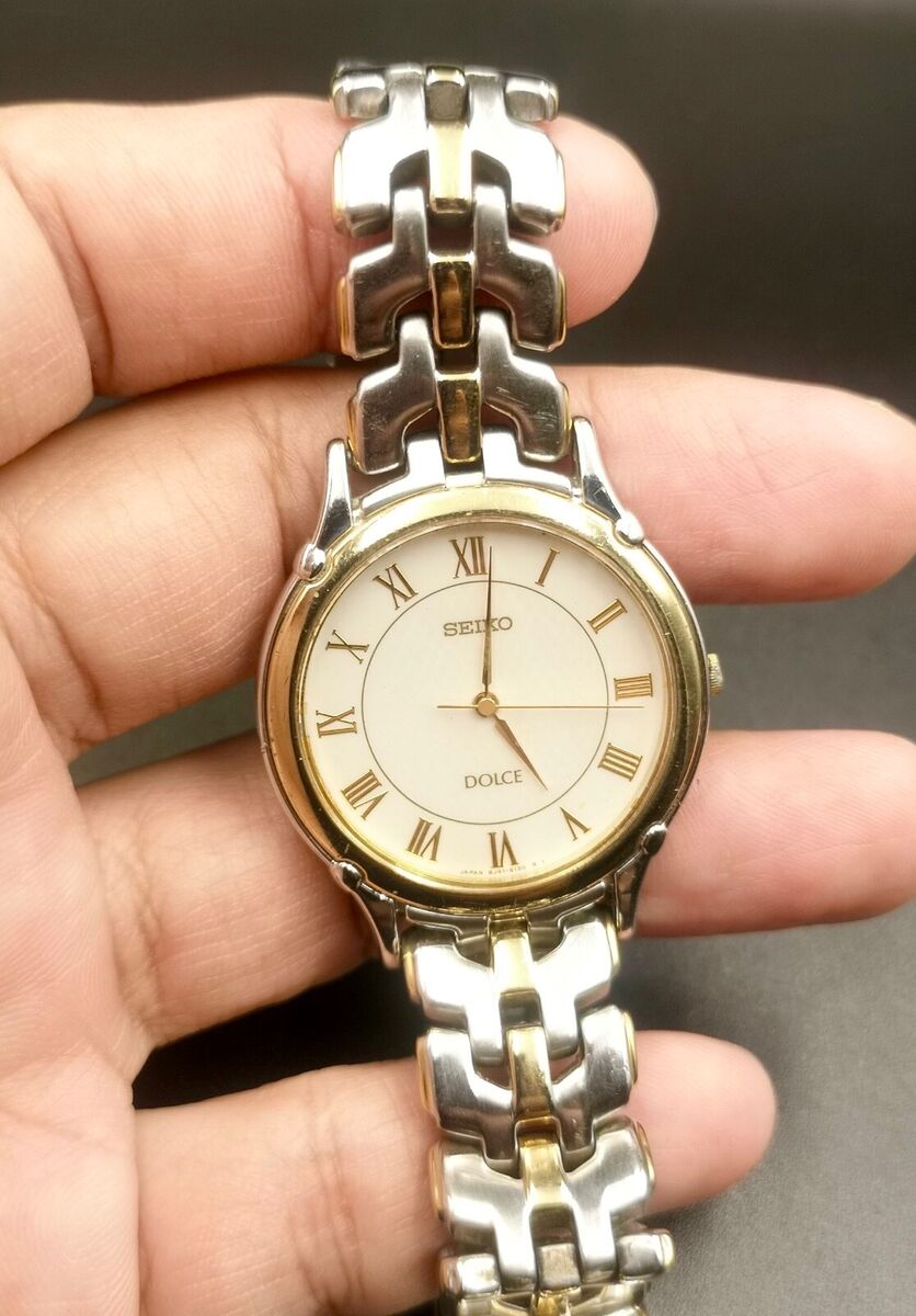 Vintage Seiko Dolce lady Quartz watch. 8J41-6070. | eBay Vintage Seiko Dolce lady Quartz watch. 8J41-6070. | eBay