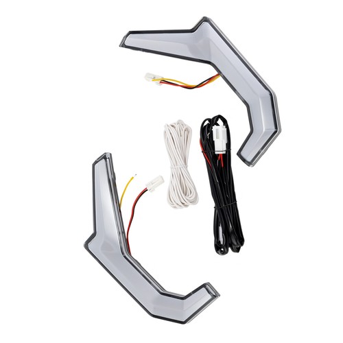 UTV Turn Signal Fang Accent Lights For Polaris RZR XP 4 1000/S 4 900 2014-2018 - Picture 19 of 19