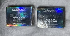 LAKERAIN GLITTER ZONE MULTI USE BODY GLITTER GEL. 04. 2 PK SEALED NEW
