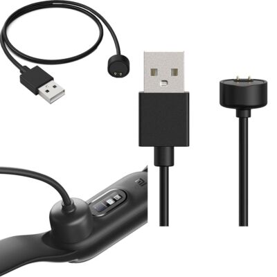 Docking Station für Xiaomi Mi Band 5 / 6 / 7 Mijobs Smart Watch USB Schwarz Neu
