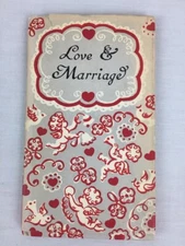 Love & Marriage Peter Pauper Press 1965 HC DJ Vee Guthrie Illustrator
