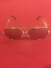 Vintage/Retro mirrored sunglasses , gold frame