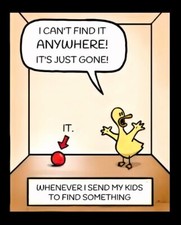 I Can't Find It Anywhere Whenever Send Kid To Find Something Refrigerator MAGNET