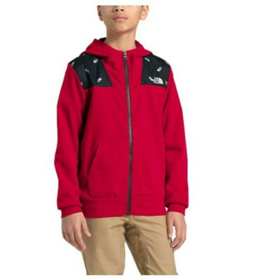The North Face Boys' Terry Peak Full Zip Hoodie Medium ( 10/ 12 )