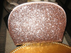 bronze evening clutch