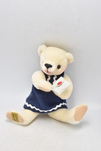 Merrythought Sealed with a Kiss Mohair Teddybär - Limited Edition Sammlerstück - Bild 4 von 24