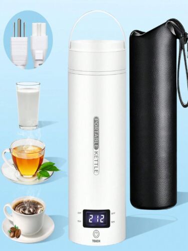 350ml 5-7 Mins Fast Boiling Portable Travel Kettle,Electric Hot Water Cup