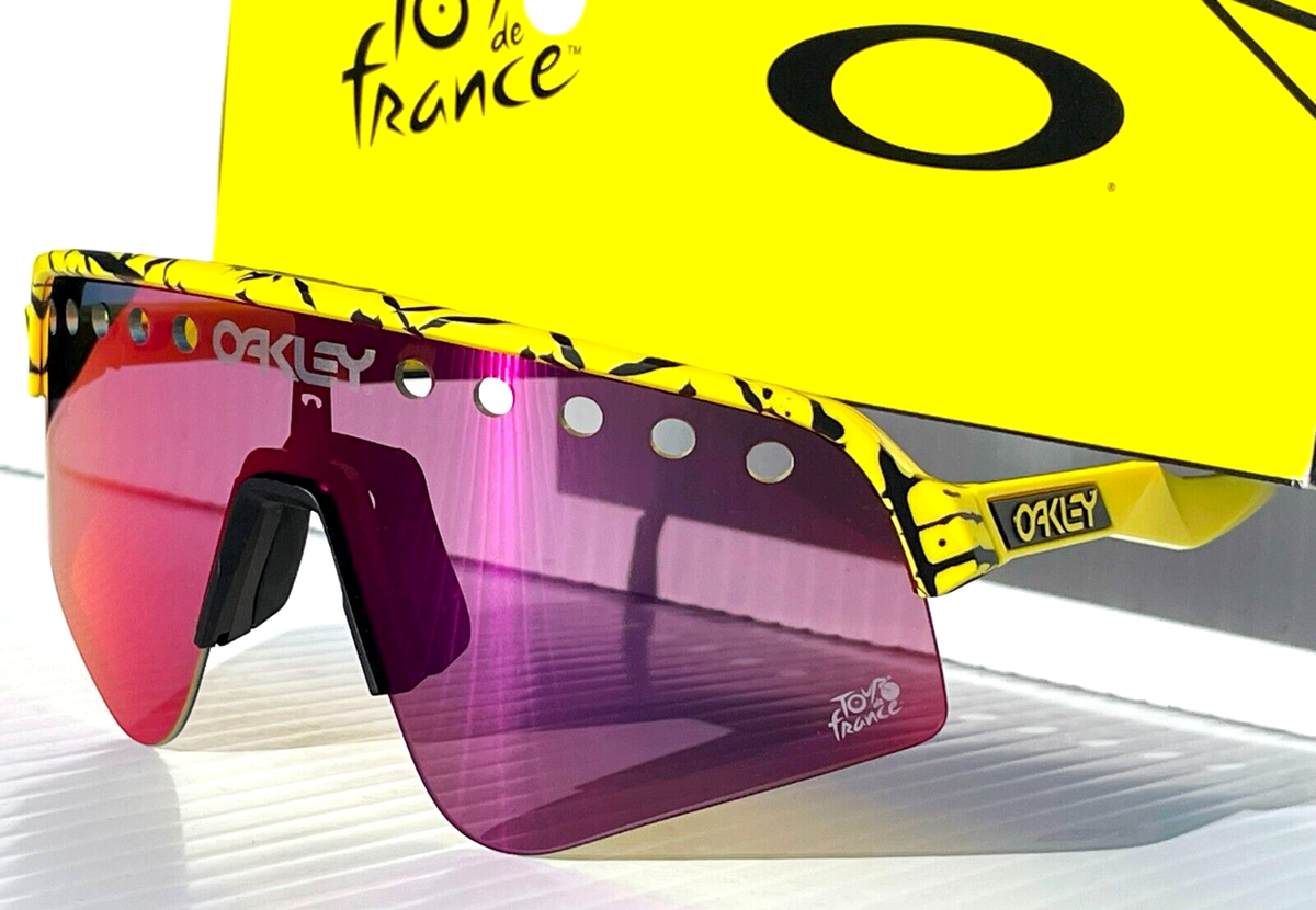 Oakley SUTRO Lite Sweep TOUR DE FRANCE Splatter PRIZM Road Lens Oakley SUTRO Lite Sweep TOUR DE FRANCE Splatter PRIZM Road Lens