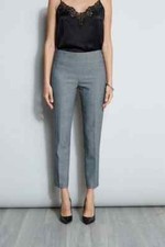  Elie Tahari Herringbone Slim Pant - NWT - Size 10 - Released 204