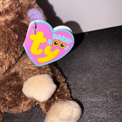 TY BEANIE BOO COCONUT THE MONKEY 15CM BRAND NEW WITH TAGS BOOS - 第 2/4 張圖片
