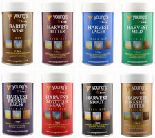 Young's Beer HARVEST 1.5 kg Beer Kit - All Variety - Home Brewing P&P UK