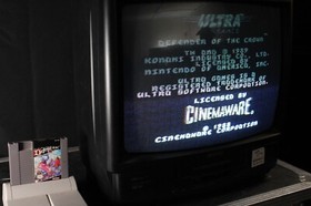 Nintendo Defender of the Crown NES vintage original video game cartridge 1989