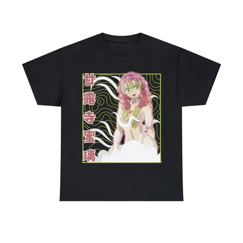 Kawaii Mitsuri Anime Clothing Demon Slayer Ecchi Hentai Shirt Waifu Manga Japan - Picture 7 of 10