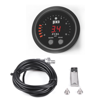 #ad Precision Fuel Pressure Gauge Kit Red LED Digital Display amp; 1 8quot; NPT Sensor $39.99