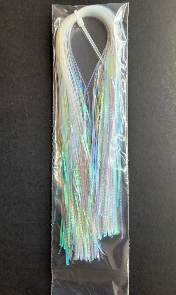 LATERAL SCALE - Sm. - 1mm - Saltwater Flash - 12 COLORS - Bucktail - Fly Tying - Image 4 of 4