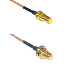 RG316 SMA Female Long to SMA Female O-Ring RF Cable Rapid-SHIP LOT