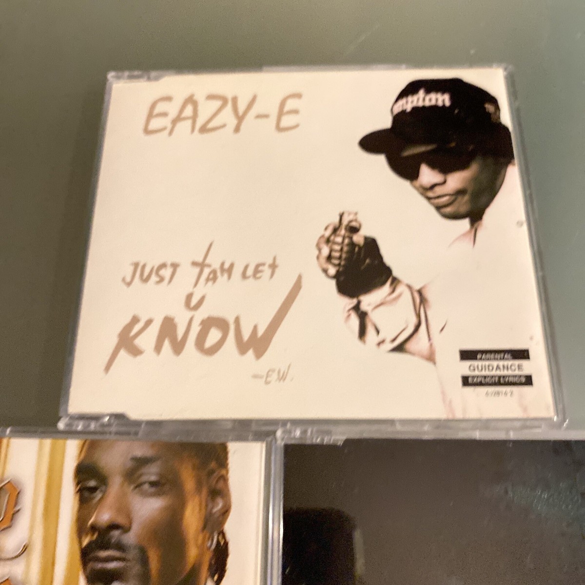 EYE Zin付きCD Eazy-E Dr. Dre Snoop Dogg IMPORT CD LOT - Just Tah Let U Know Next