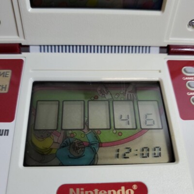 Nintendo Game & Watch Black Jack Retro Game w/Box Used Good Japan