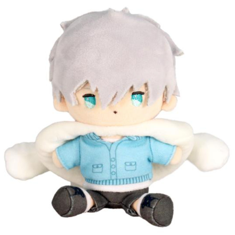 Blue Lock x Sanrio Munyugurumi Mascot Seishiro Nagi x Cinnamoroll