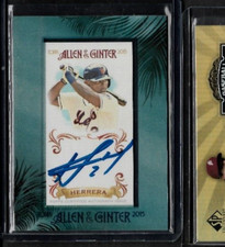 2015 Topps Allen & Ginter's Framed Mini Dilson Herrera Rookie Auto RC MINT!