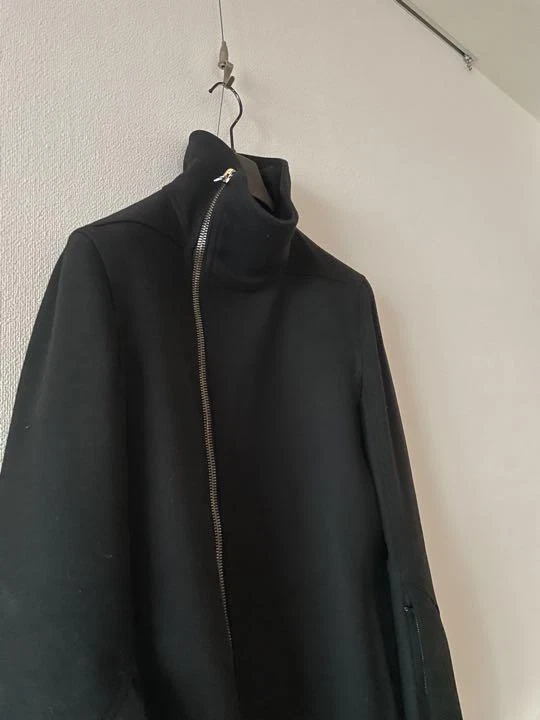 Rick Owens Tubeway Zip Up Coat Jacket Blouson Men 48 Black High