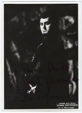 Opera - Licinio Montefusco Baritone Autograph (Milan, 1936 - Istanbul, 2012)