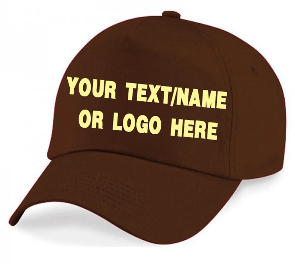 Gorras de béisbol personalizadas personalizadas para adultos gorras ajustables estampado sombrero texto/logotipo - Imagen 2 de 4