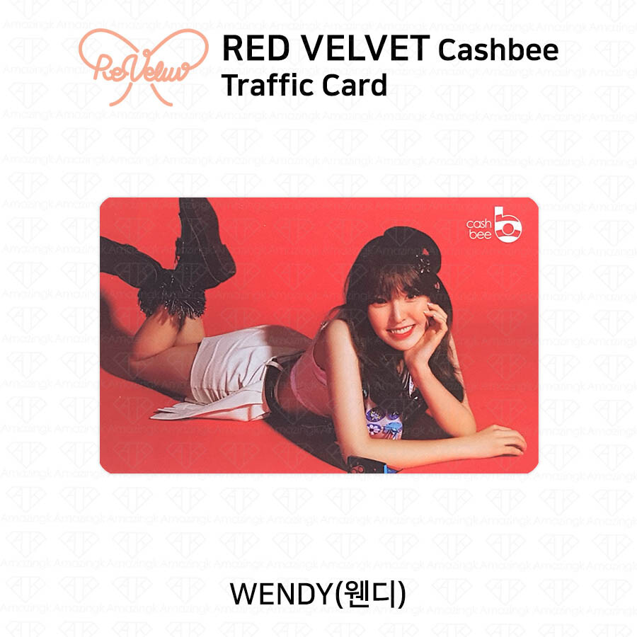 Red Velvet Perfect Velvet Official Cashbee Transportation Card