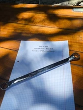 NEW NOS  Snap-On XBM1719A 12-Point Double Box End Wrench 17mm 19mm