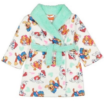 PAW PATROL SKYE Super-Soft Fleece Belted Bath Robe Toddler's