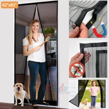 Puerta Magnetica Con Mosquitero 42x82 Cortina De Malla Magntica Para Mosquitos