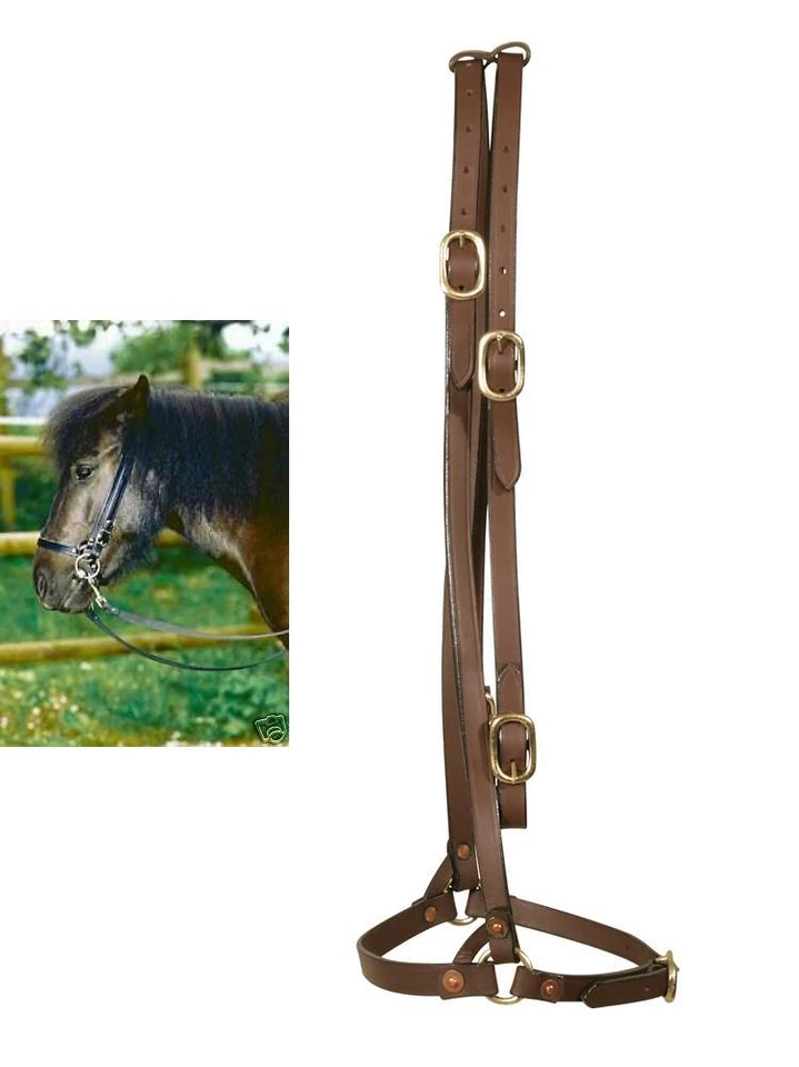 PFIFF Island Trense Zügel zum Einhaken schwarz 2. Wahl Neu