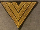WWII WW2 KRIEGSMARINE WEHRMACHT MILITARY GERMAN NAVY NAVAL RANK CHEVRON PATCH