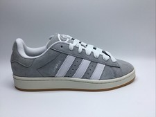 Adidas Mens Campus 00s Classics Suede Sneakers HQ8707 Grey/White Size 10 NIB