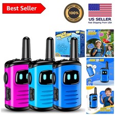 Kids Robot Walkie Talkies - 3 Pack for Boys Girls, Ages 3-7, Fun Anytime