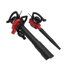 Blower/Vac/Mulcher Combo 12 Amp Electric Leaf Vacuums Handheld 2 Speeds Outdoor