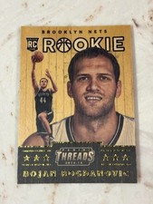 BOJAN BOGDANOVIC - 2014-15 PANINI THREADS BASKETBALL HARDWOOD ROOKIE CARD. rookie card picture