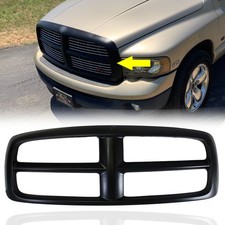 Front Bumper Grille Frame Shell Molding For 02-05 Ram 1500 03-05 2500 3500 Black