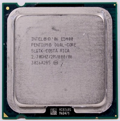 Intel Pentium 2-Core E5400 2.70GHz CPU Processor