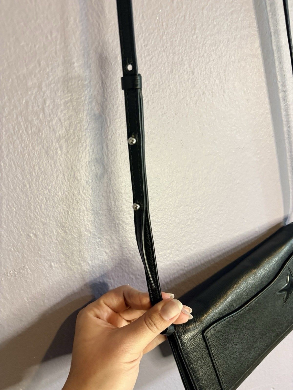 Authentic Marc Jacob’s Patchwork Shoulder Bag Lea… - image 6