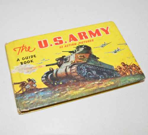 Vintage 1942 THE U.S. ARMY GUIDE BOOK Hardcover With Illustrations WW2